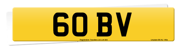 Registration number 60 BV